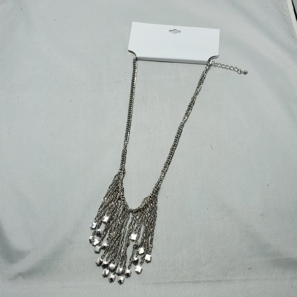 Target silver link chain with mini rope strands necklace - Picture 7 of 7